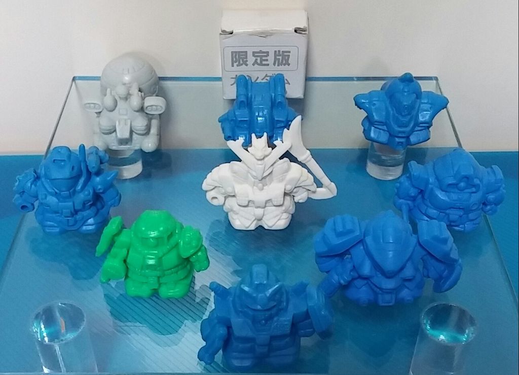 SDガンダム ガン消し part18 マーク18 レアカラー 台紙 リスト