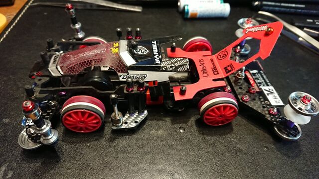 ミニ四駆】フロント1軸アンカーを作る！試走編 : サブカル”ダディ