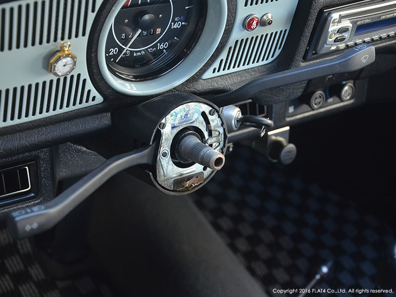 □HOW TO EXCHANGE STEERING WHEEL : Today's FLAT4