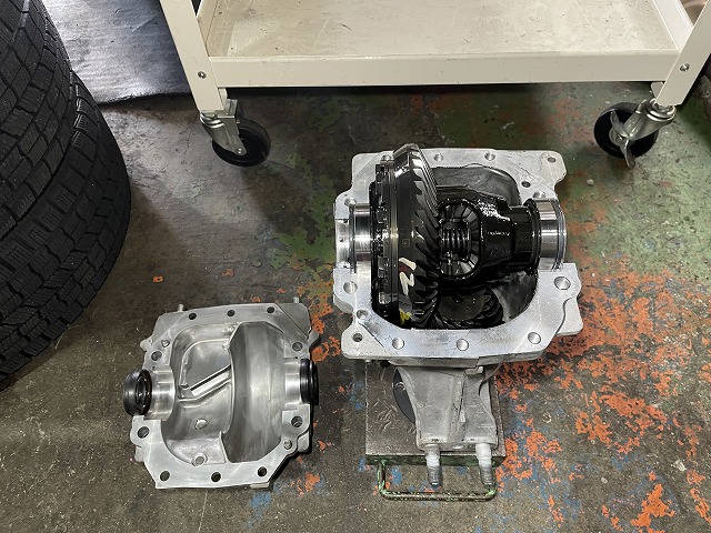 滋賀オートライフハノ NDロードスター(ND5RC)のLSD交換(OS技研