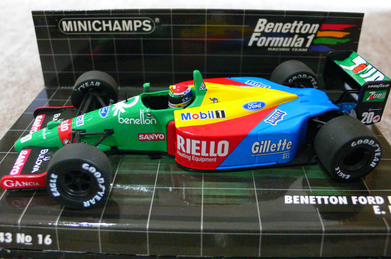 ベネトンF1コレクション 1 「ミニチャンプス」 : 全部宝物～My