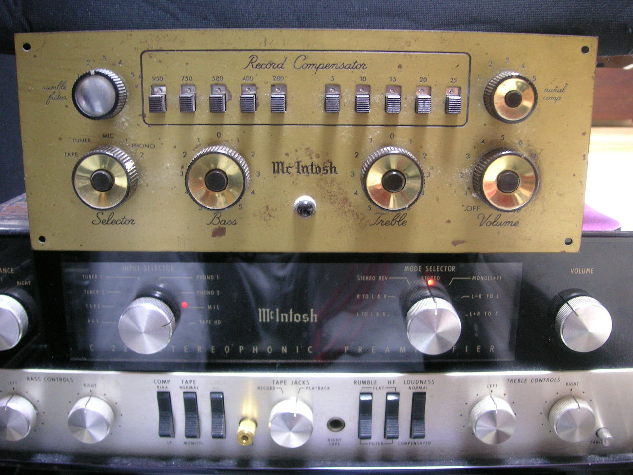 McIntosh C8（Record Compensator ） : akise_audio_music