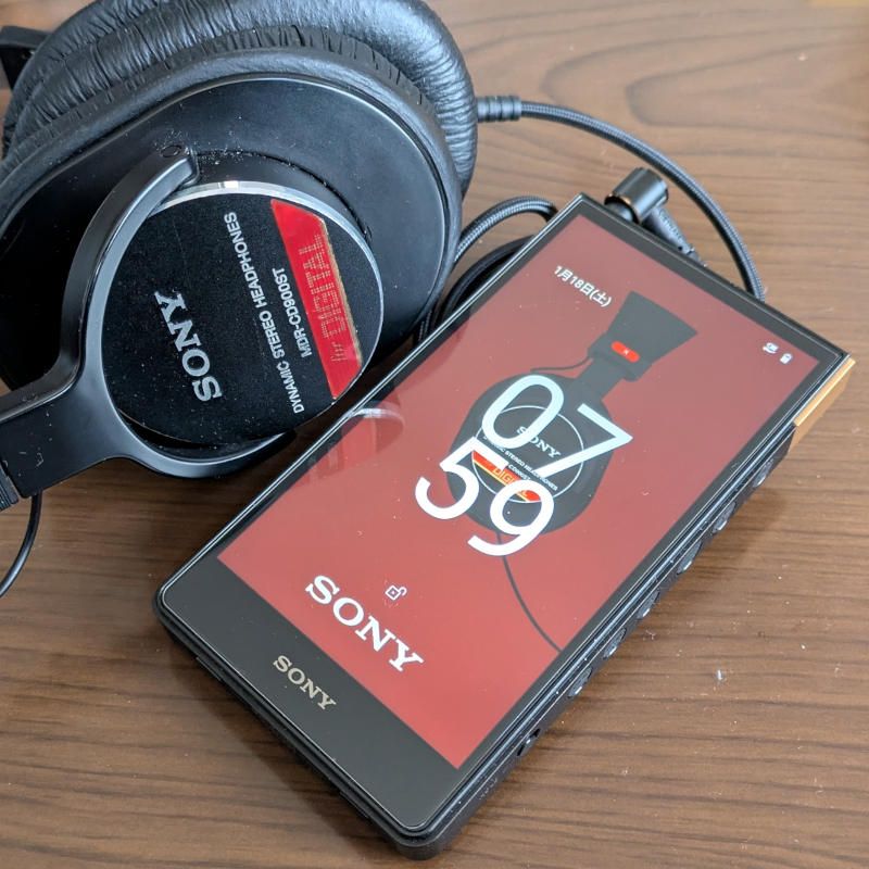 NW-ZX300のバッテリー交換完了 : 空豆パパのボチボチ日記