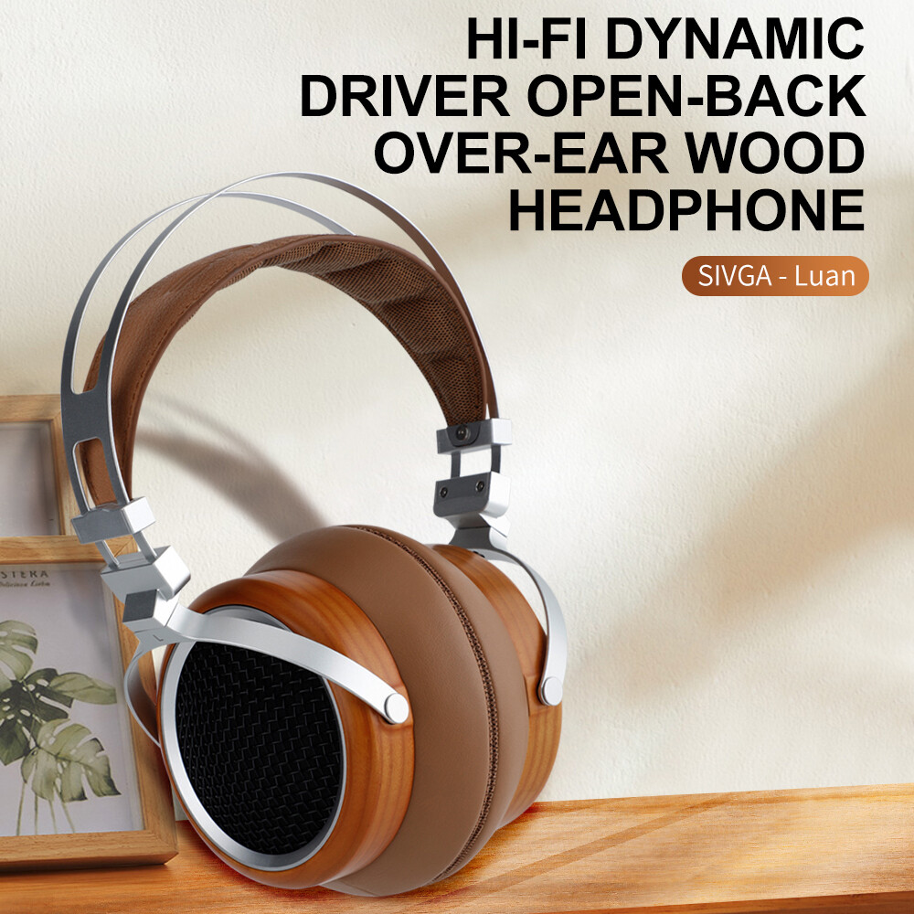 SIVGA Luan」 新開発の50mmドライバーを搭載。ウッドハウジングに明瞭