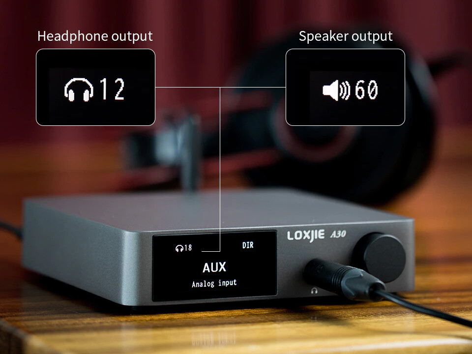 LOXJIE A30」 新型Class-DアンプIC搭載、RCA／SPDIF／USB／Bluetooth