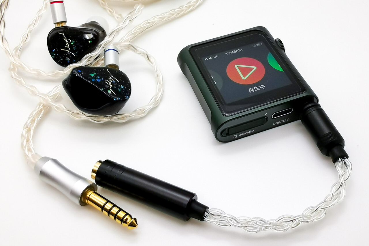 Shanling M0Pro」 わずか4.5cm、36.8gの超小型ながらデュアルDAC搭載