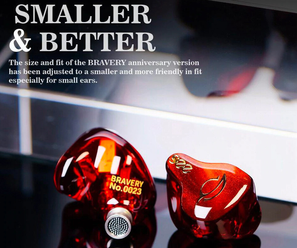 SeeAudio Bravery Anniversary Limited Edition」 限定500個、レッドの