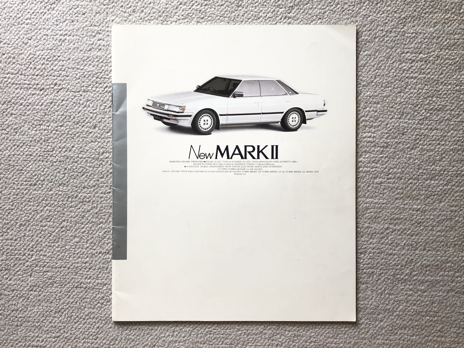 旧車カタログ 194 5代目マークⅡ : E46に魅せられて