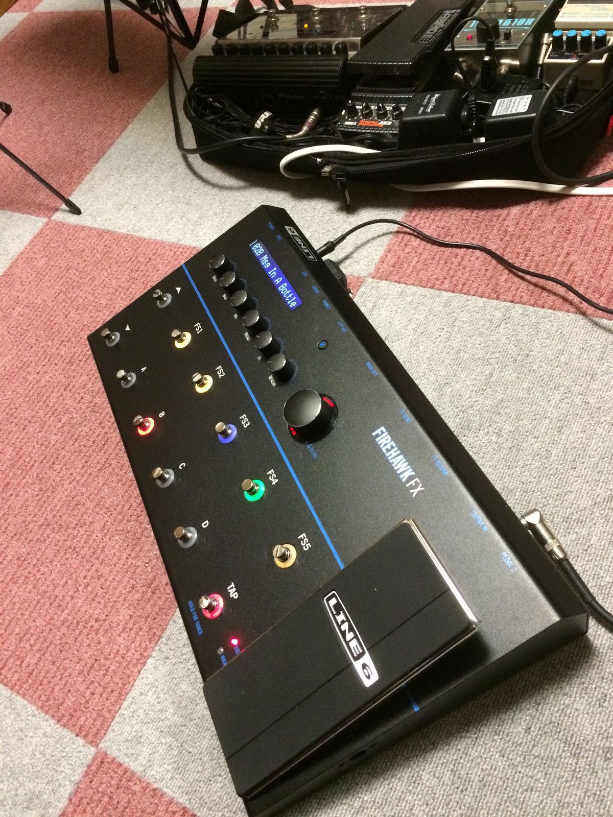 LINE6 ( ライン6 ) Firehawk FX : ジョニー・ギターウクレレ教室 音楽日和