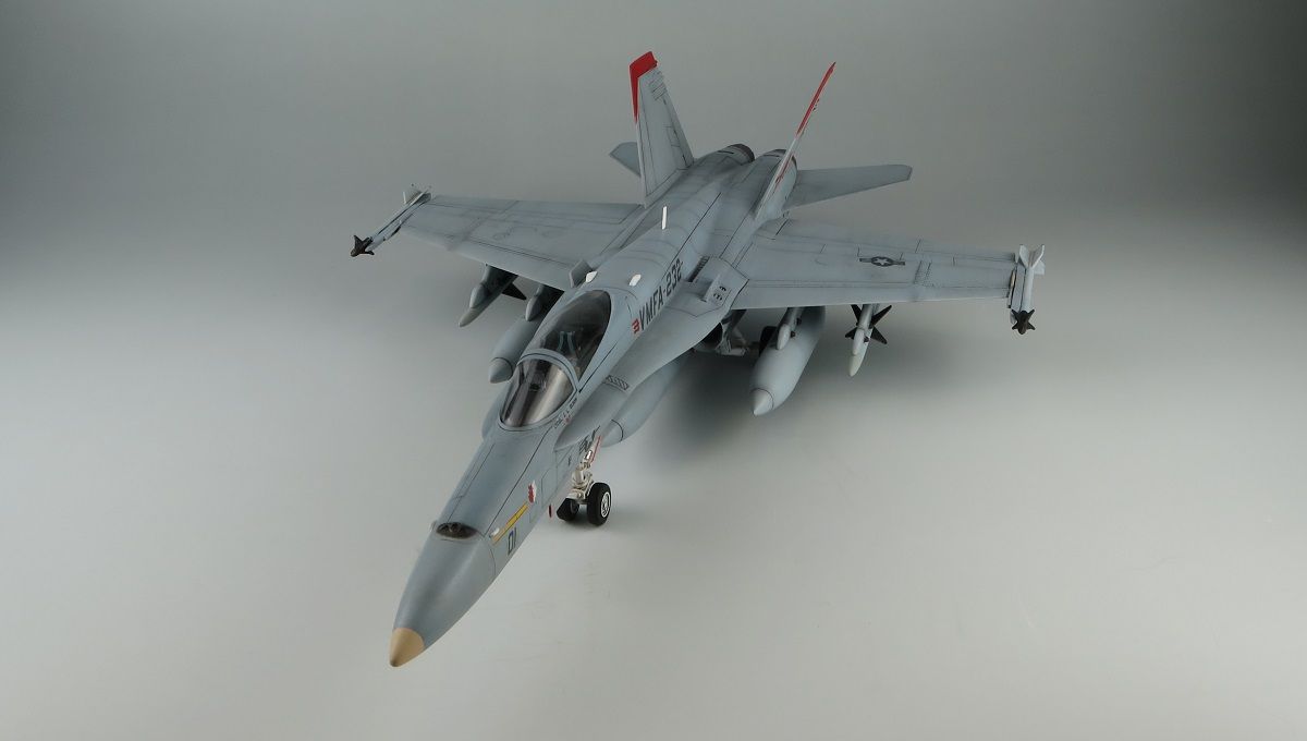 1/72 F/A-18C ホーネット 製作 3 完成 : kumakinoのブログ