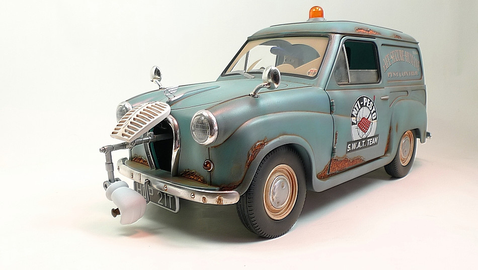 1/12 ウォレスとグルミット アンチペストバン エアフィックス Wallace