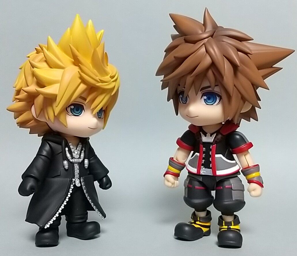 オンラインショップ限定！キーブレード2刀流のロクサス】ねんどろいど