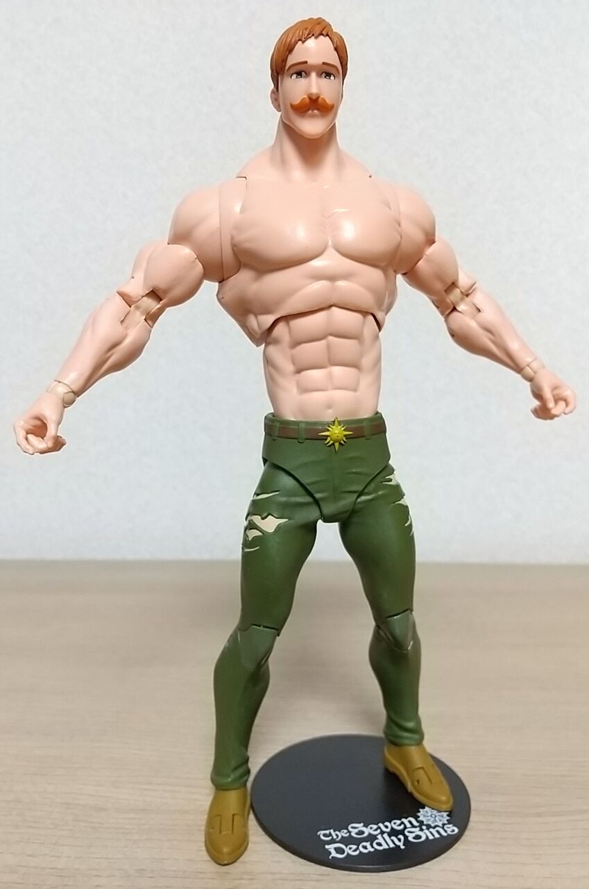 七つの大罪」のエスカノールの可動フィギュア】McFARLANE TOYS The