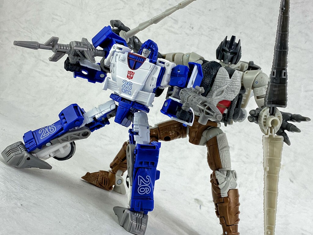 トランスフォーマー KD EX-13 マクシマルグリムロック&ミラージュ