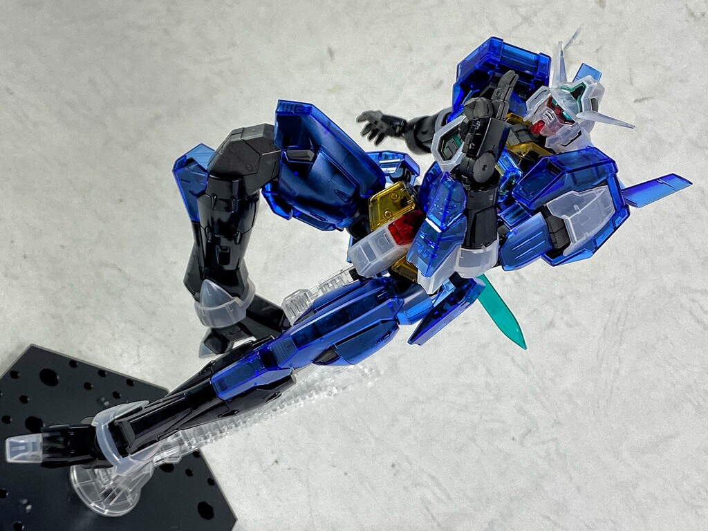 MG ガンダムAGE-1 ウェアシステムセット[クリアカラー] レビュー(後半