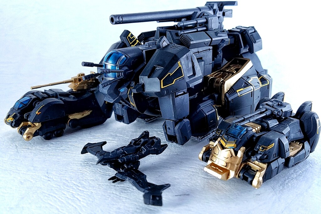 スーパーミニプラ 超獣機神ダンクーガ ブラックカラーVer. レビュー