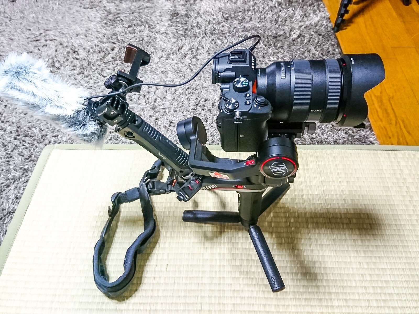 Zhiyun WEEBILL-S スタビライザー の歩行動画を撮影 : 趣味の「写真