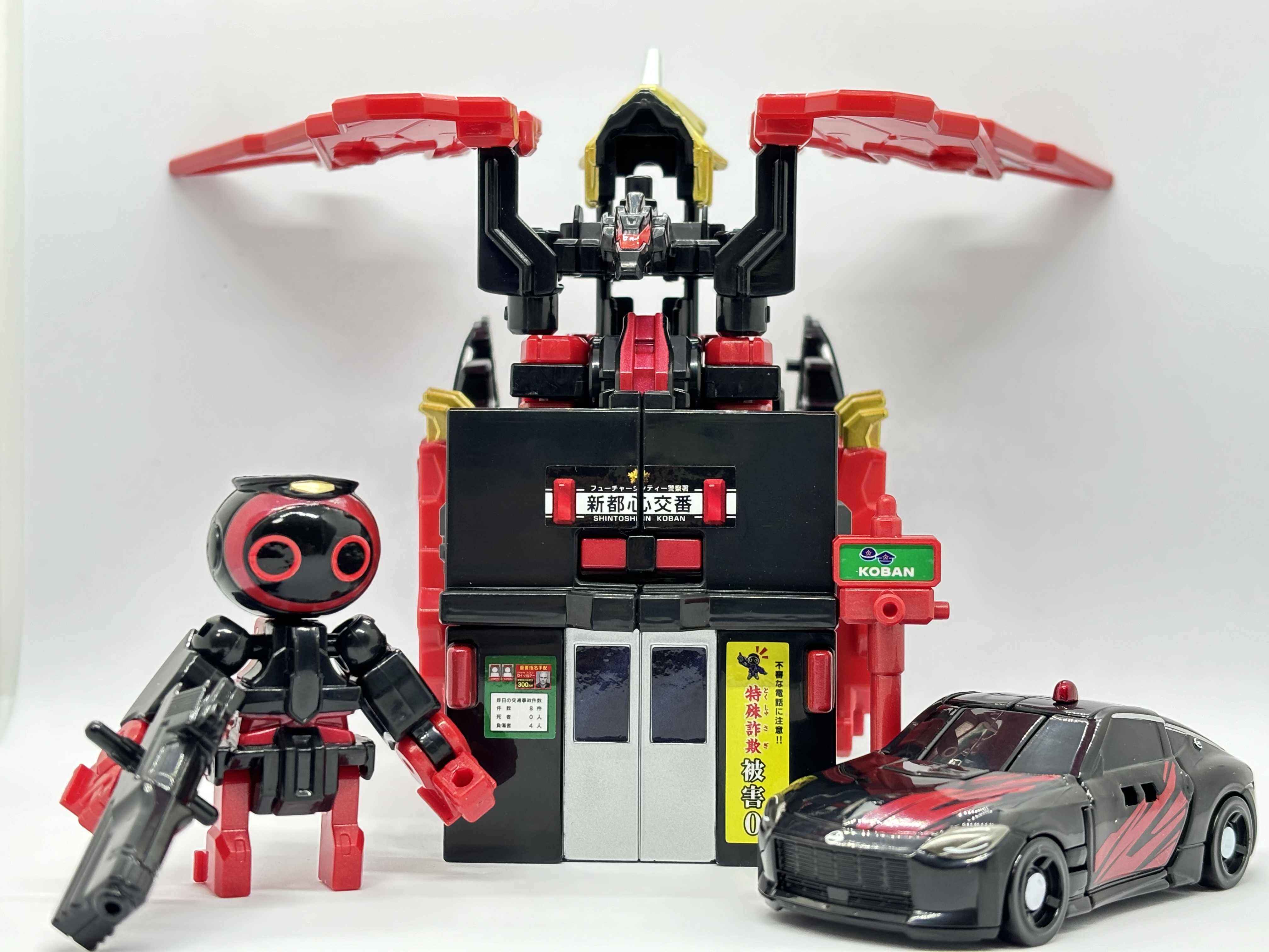 ギガントポリスブレイバーZERO OVER DRIVE DXセット : 爆裂！バクレツ