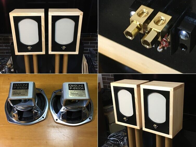 ダイヤトーン P-610DAシステム 後面部分開放重量級エンクロージャー
