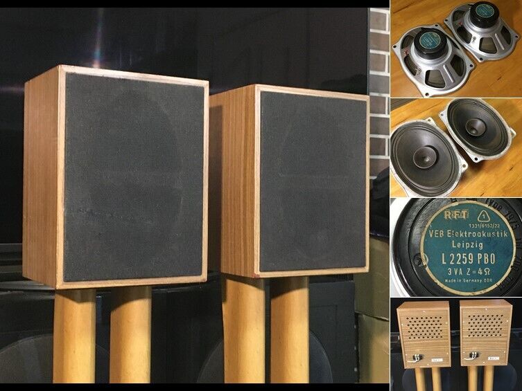 東独RFT ビンテージL2259採用システム ハーモニー ペア 強力な低音再生