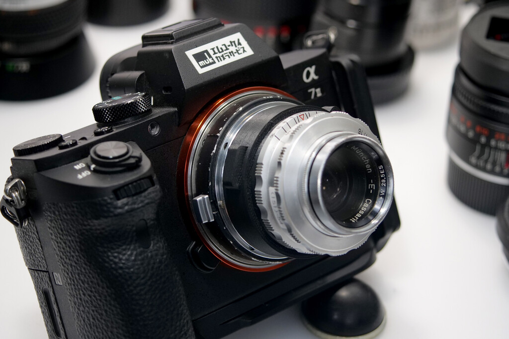 希少なPaxette M39アダプター付き！Tele-Ennalyt 135mm 希少なPaxette