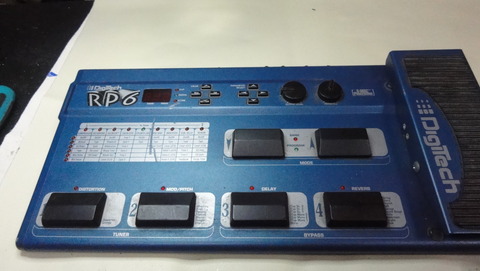 マルチエフェクター「Digitech RP-6」を現代風にモディファイする