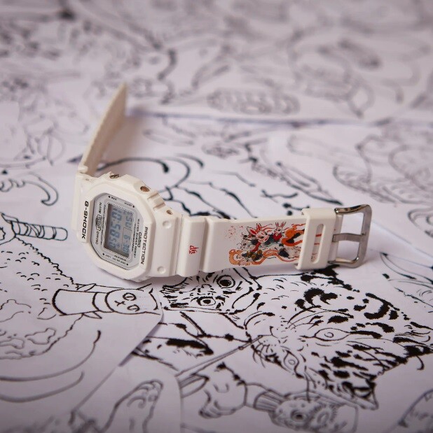 うさぎ年お祝い、台湾限定”猫ウサギ”G-SHOCK「DW-5600MWCAT-7」発表