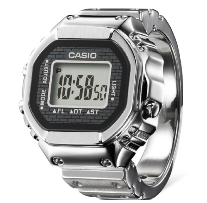 リングウォッチ「CRW-001-1JR」、国内流通は少ないか。カシオ