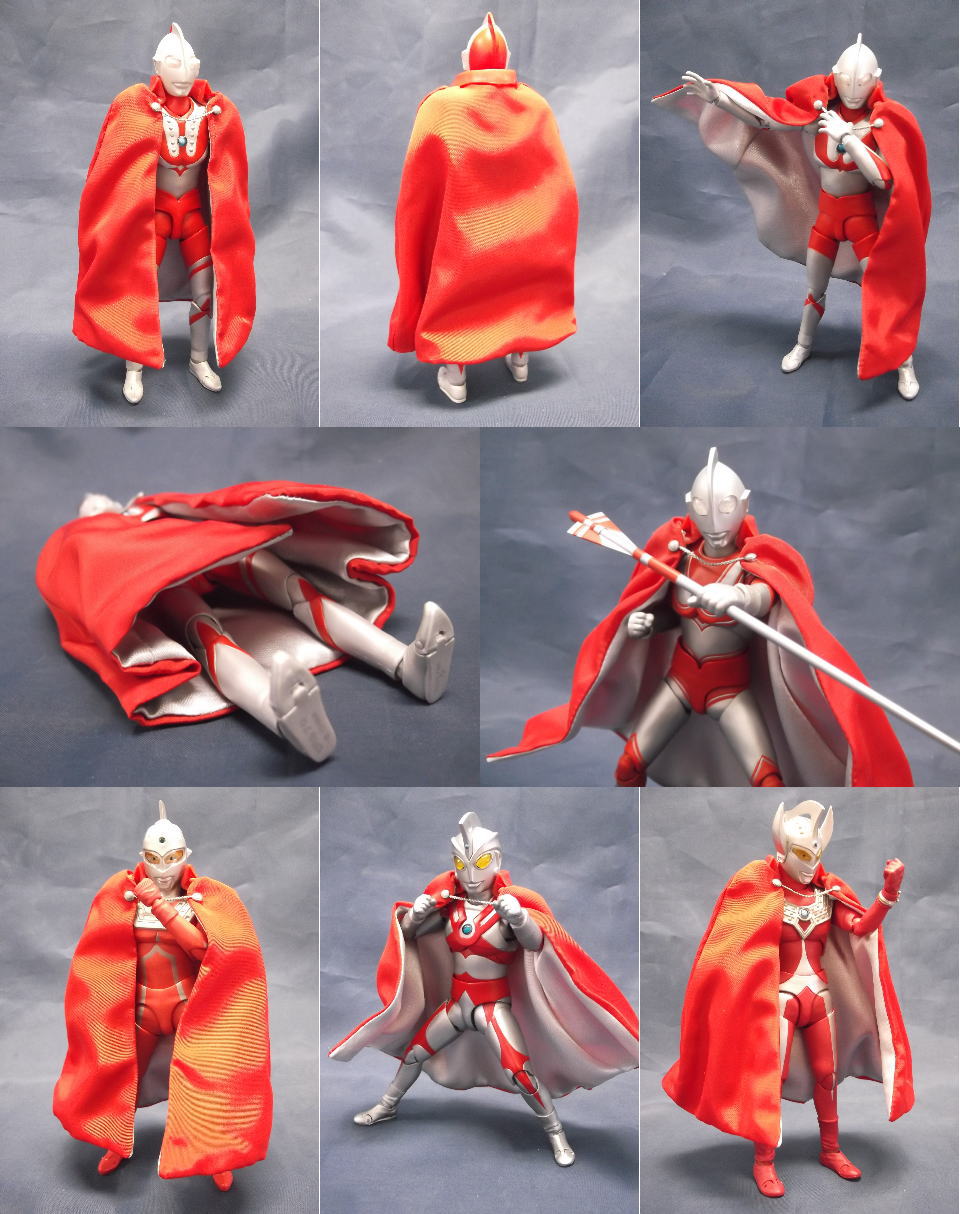 ウルトラアクションフィギュア ウルトラ6兄弟 ブラザーズマントセット