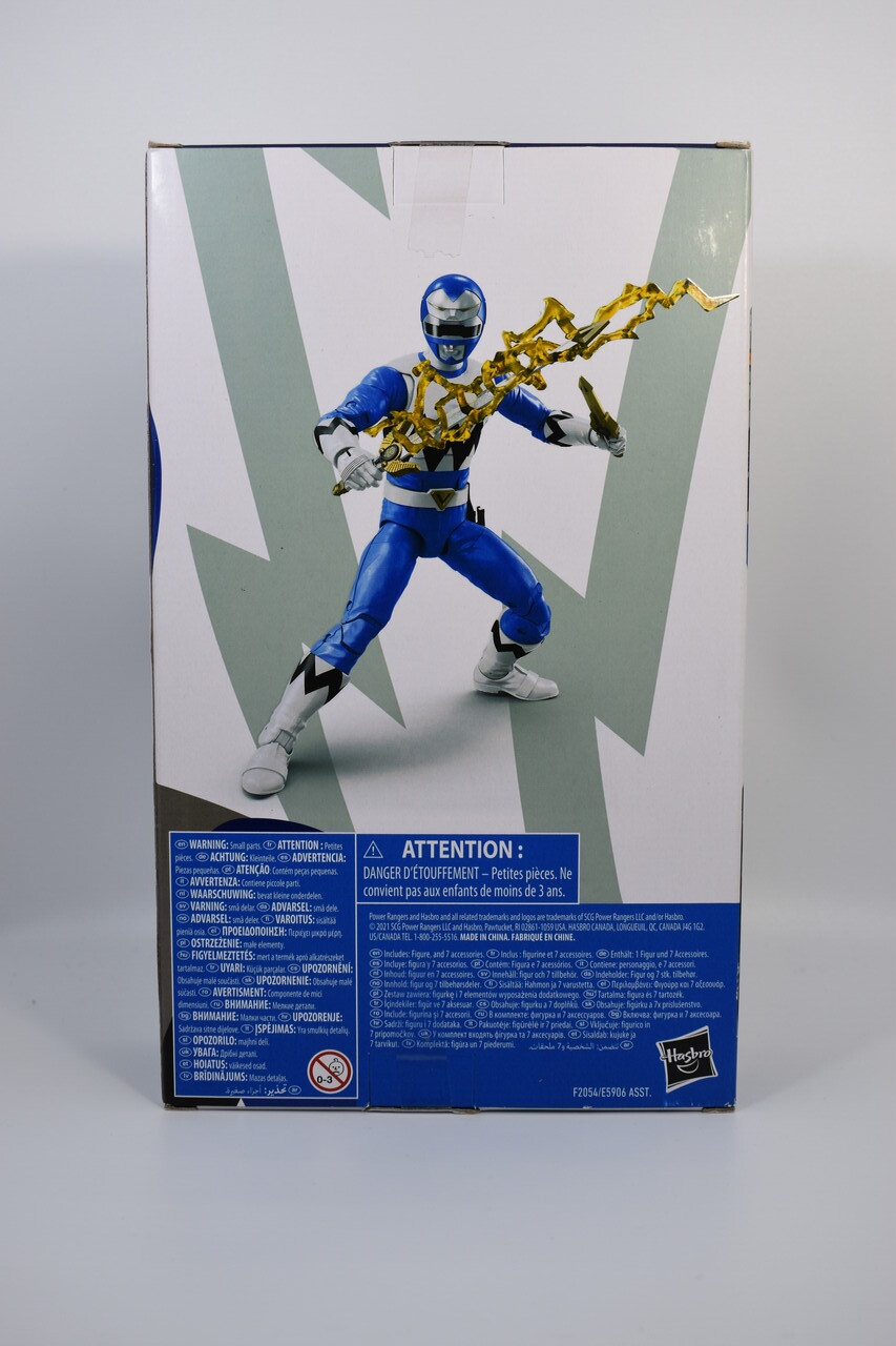 POWER RANGERS LIGHTNING COLLECTION LOST GALAXY BLUE RANGER