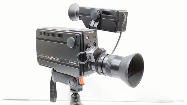 1980/昭和55/TOSHIBA/IK-2300/撮像管ビデオカメラ/Cマウント/キヤノン