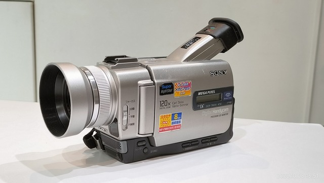 2000/平成12/SONY/DCR-TRV20/Handycam/ハンディカム/DV/メガピクセル