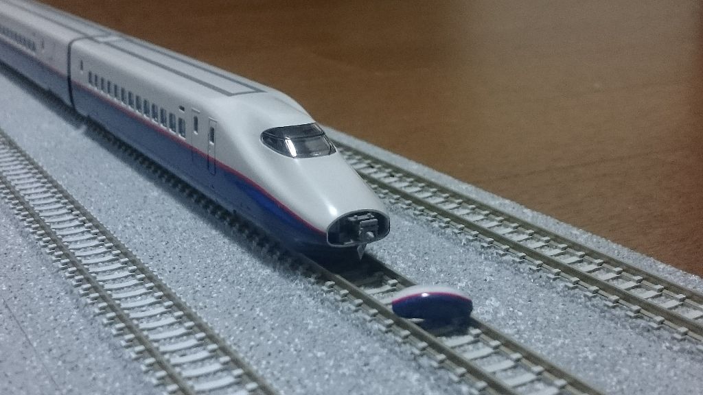 tomix e2系0番台長野新幹線あさま : Sky blue車両センター