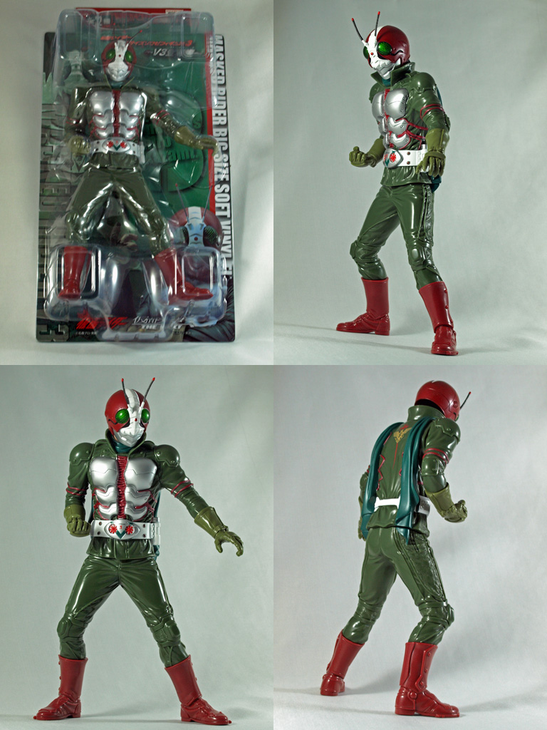 プライズ】仮面ライダー ビッグサイズソフビフィギュア3～V3登場編