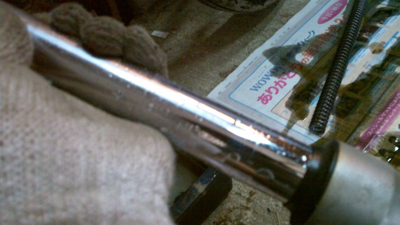 NS-1フロントフォークオーバーホール（OH）編 : バイク素人が送る