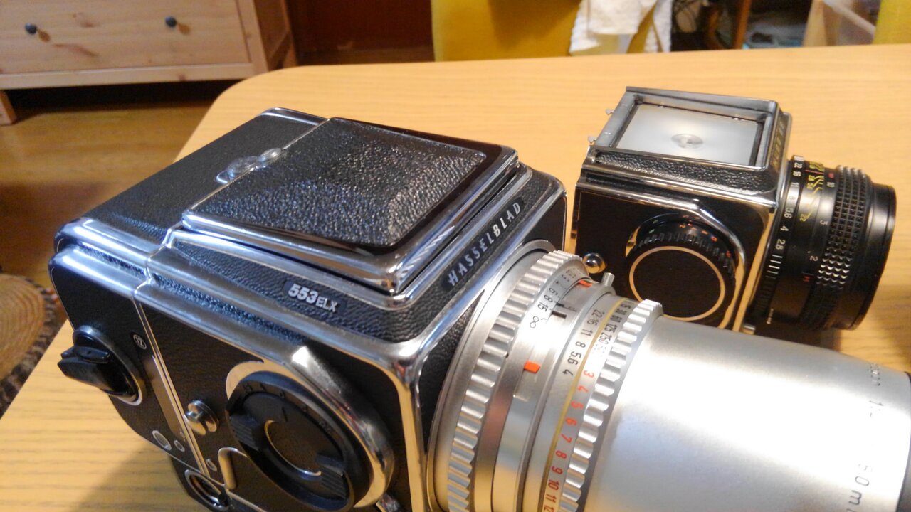 HASSELBLAD 553ELX ハッセルがやってきた！ : カメラと写真が大好きな