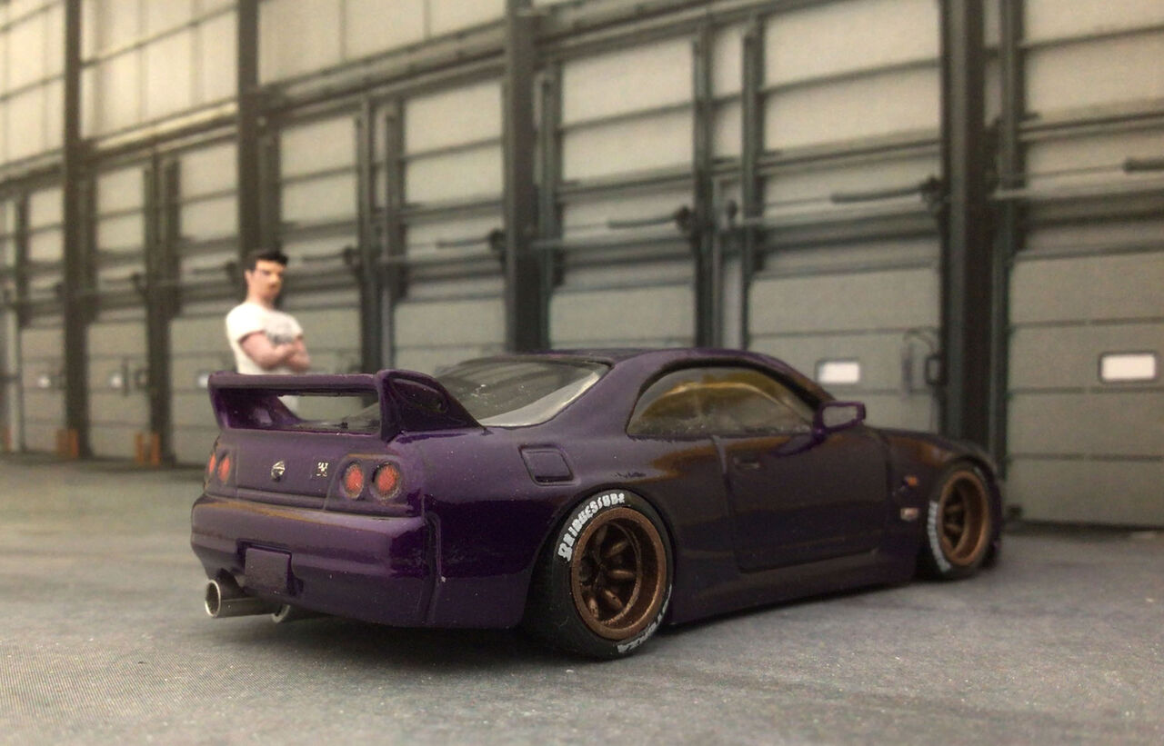 ホットウィール78話 頭文字D編 星野好造 スカイラインGT-R(R33) : 知恵