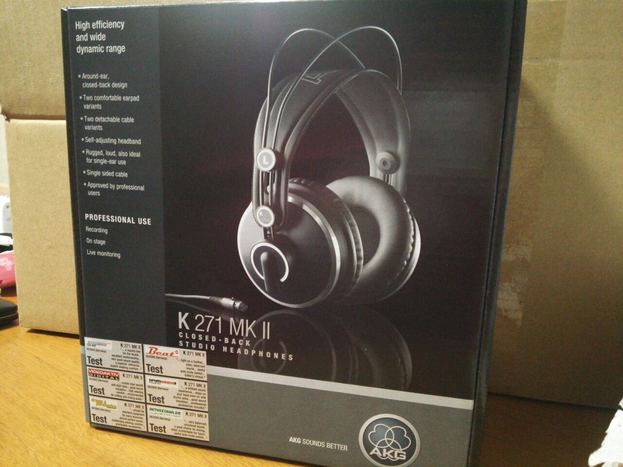 AKG】k271 mkⅡ レビュー【カッコイイ】 : みんなの!!ぽたおでお記