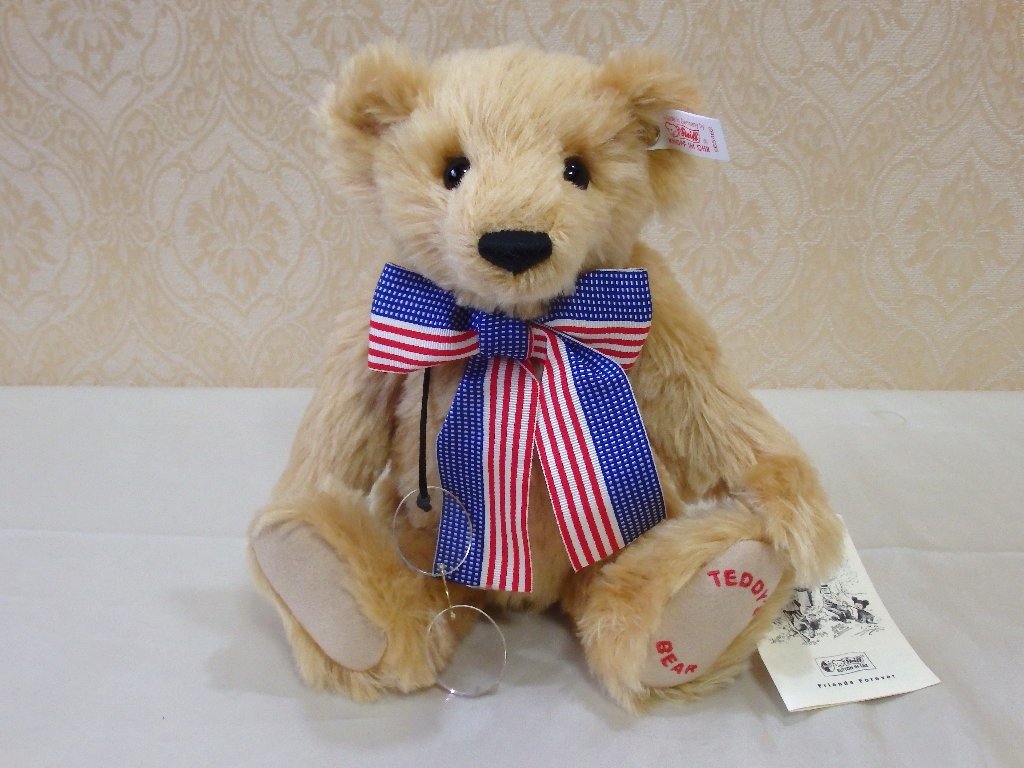 シュタイフ社・1998年アメリカQVC限定「ルーズベルト・テディベア