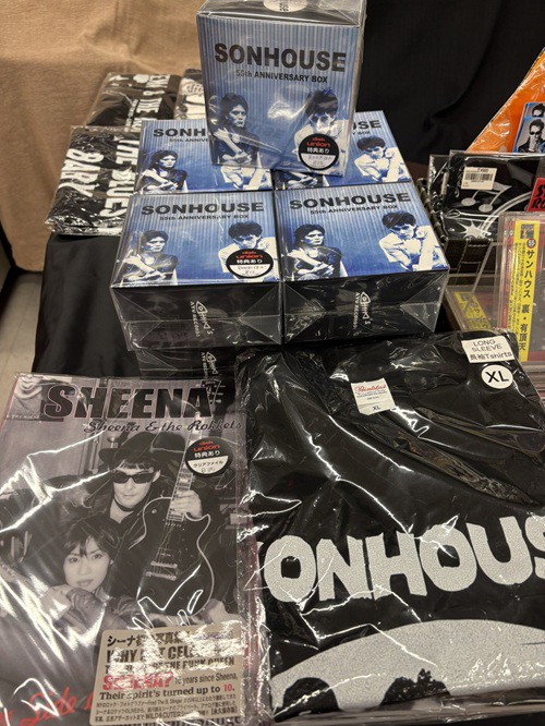 BOX再入荷!! 発売記念サンハウス& シーナ&ロケッツ特集開催中