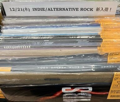 12/21(木) INDIE / ALTERNATIVE ROCK 中古レコード放出します