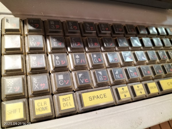 1978/昭和53/SHARP/MZ-80K/20KiB RAM/未来技術遺産第00204号/8ビット