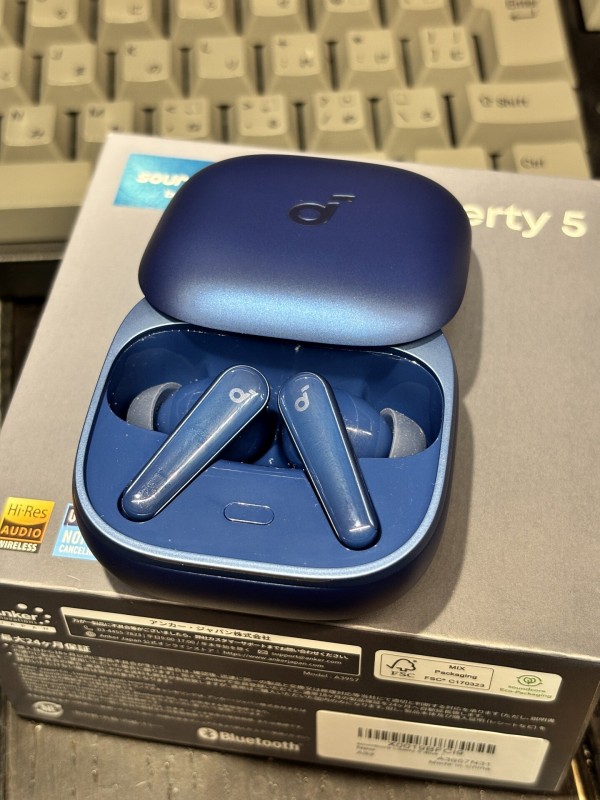 ANKER Soundcore Liberty 5【ワイヤレスイヤホン】 : しまDiary