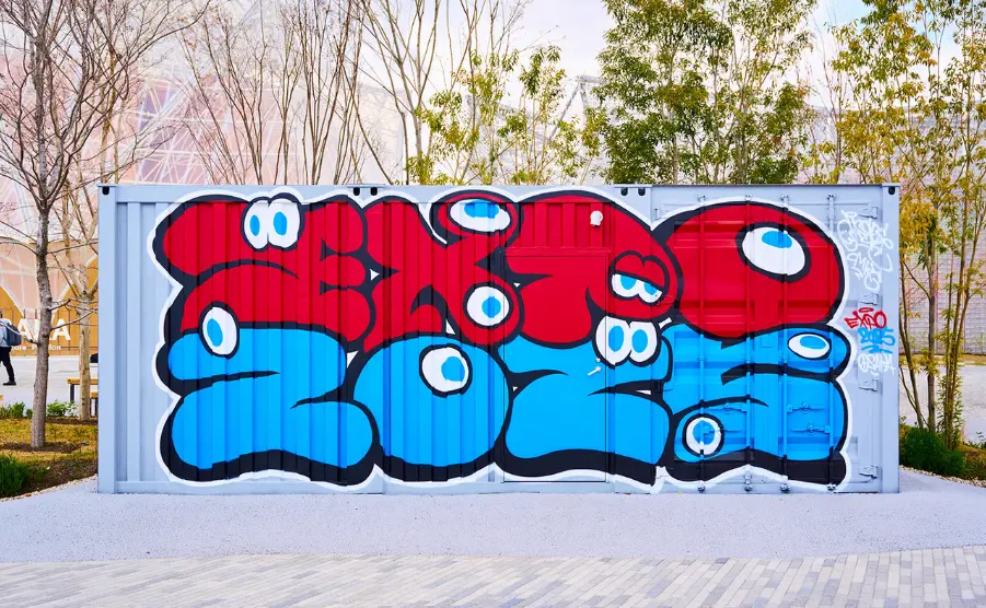 THE LIVELY 大阪本町」にて、大阪を代表するグラフィティアーティスト