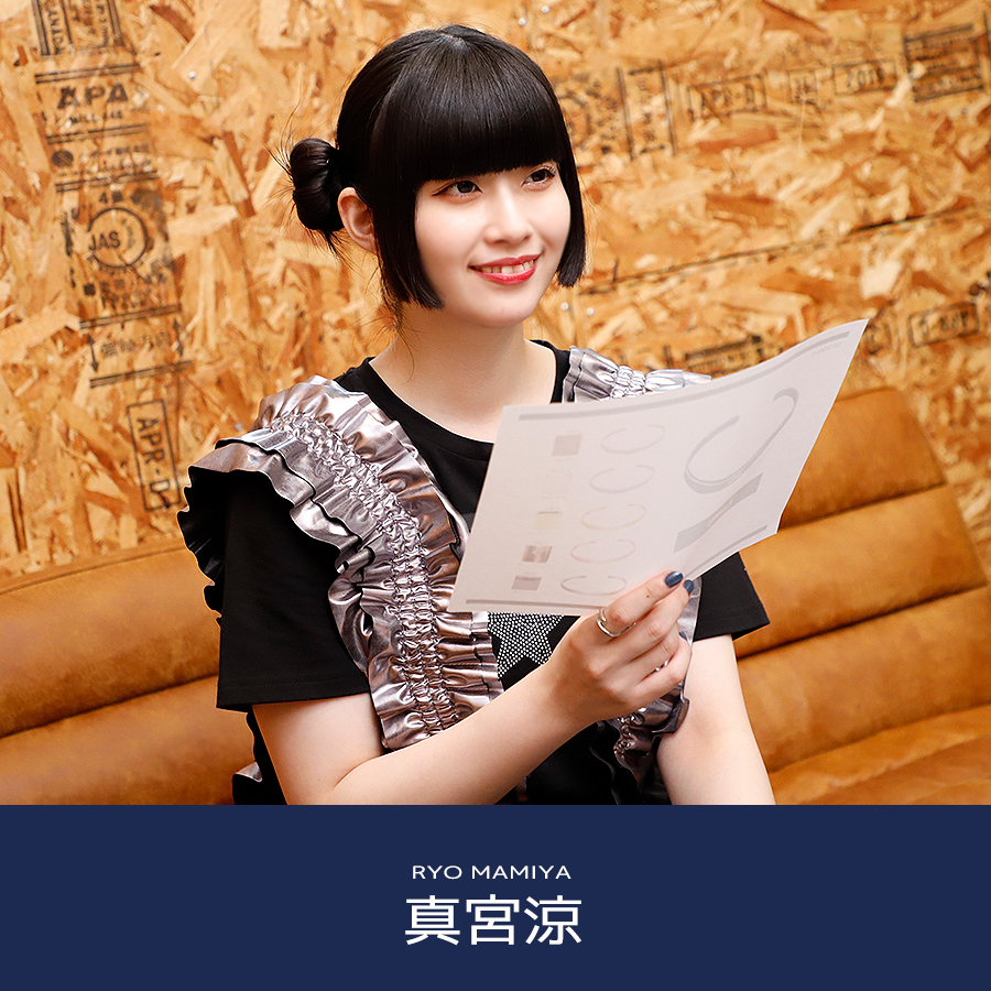 受注期間限定！真宮涼コラボ企画第4弾！コラボZIPパーカー◇真宮涼