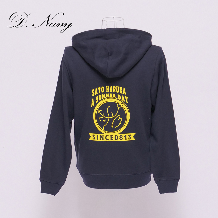 受注期間限定！佐藤榛夏コラボ企画！コラボZIPパーカー◇佐藤榛夏