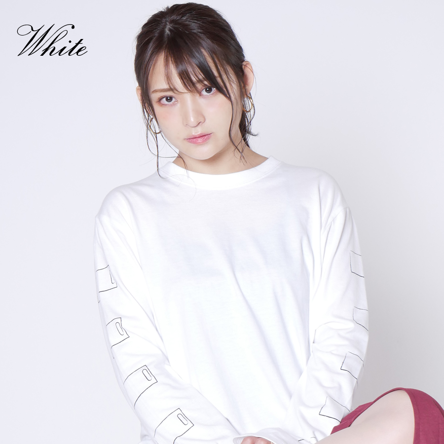 受注期間限定！鈴木咲コラボ企画第四弾！コラボ長袖Tシャツ◇鈴木咲