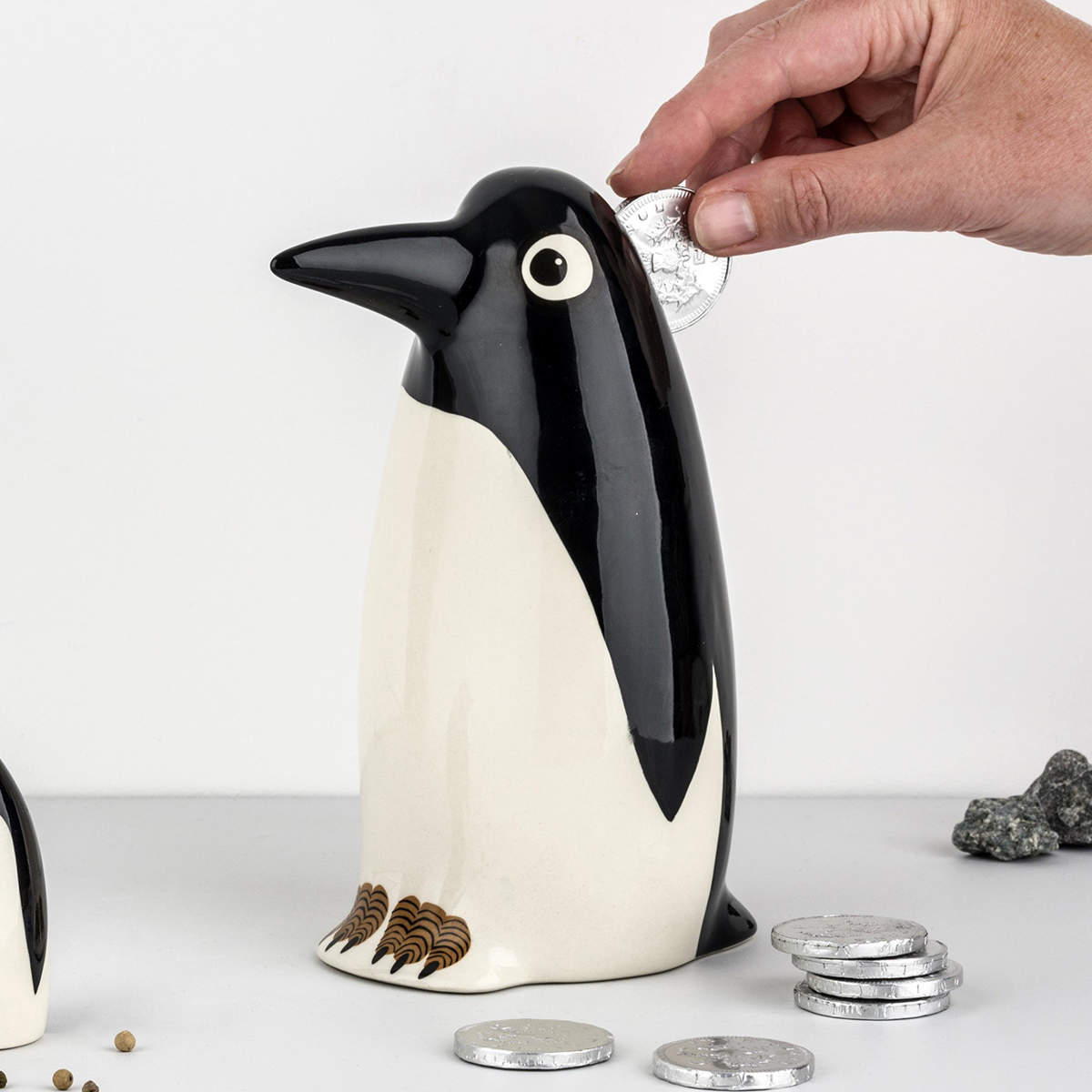 dショッピング |貯金箱 Hannah Turner Money box Penguin ペンギン
