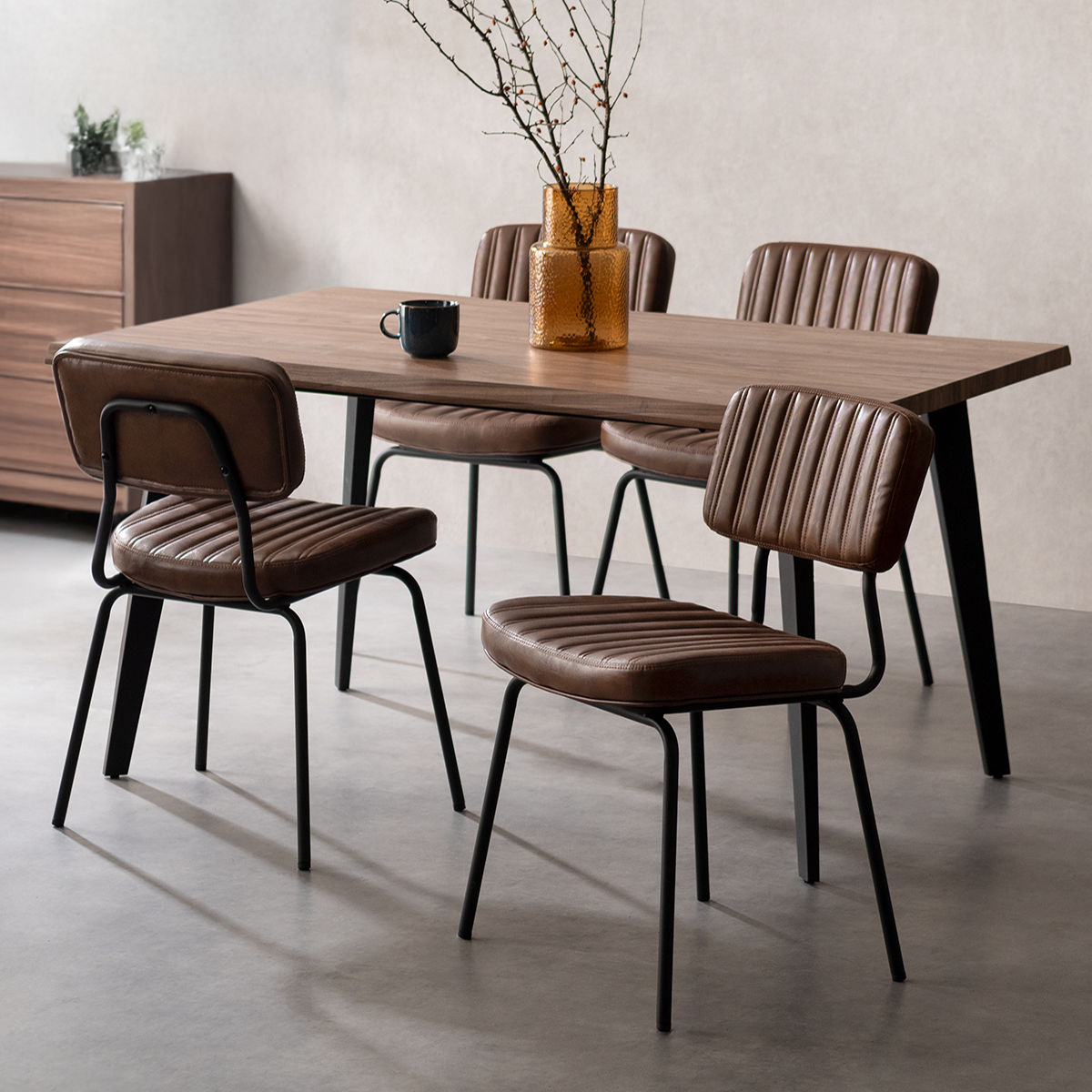 ダイニングチェア 座面高47cm 2脚セット Rook Signature Studio – ハウジー