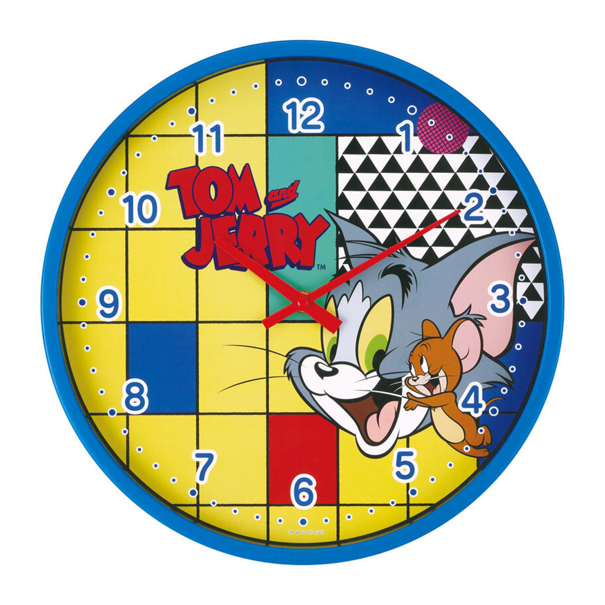 掛け時計 トムとジェリー TOON 直径30cm キャラクター – ハウジー